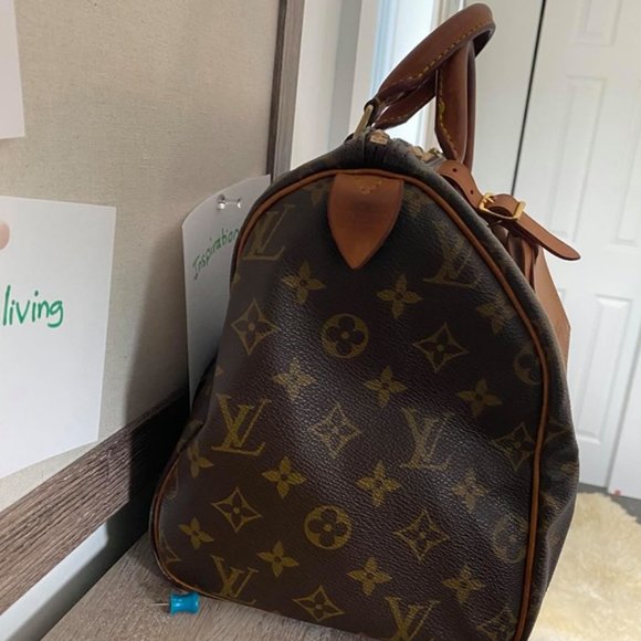 (SOLD) Louis Vuitton Speedy 30 Monogram Vintage - Picture 7 of 16